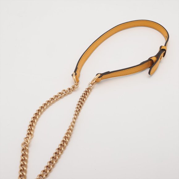 Gucci Bamboo GG flora PVC & leather 2way handbag Yellow 603221 - Picture 7 of 11